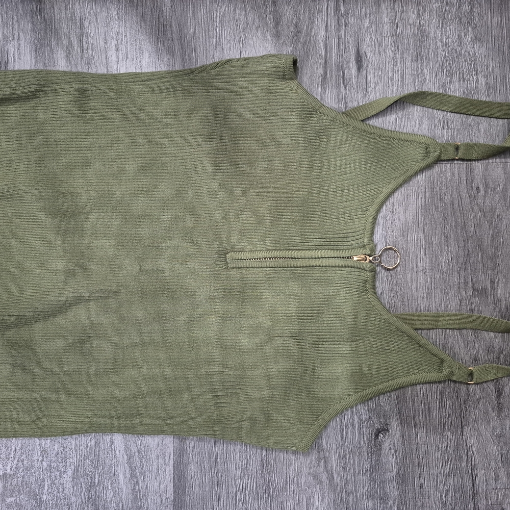 K Jordan Olive Knit Top